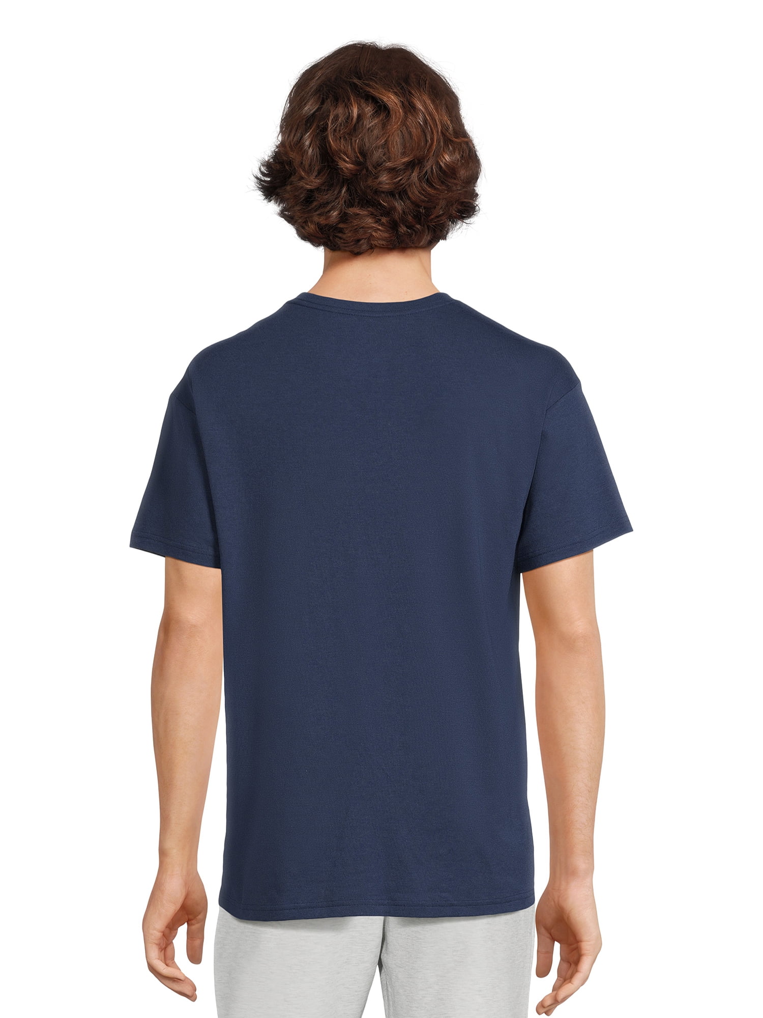 Athletic Works Men's and Big Men's Tri Blend Tee, Sizes XS-4XLT