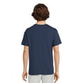 thumbnail image 2 of (2 pack) Athletic Works Men's and Big Men's Tri Blend Tee, Sizes XS-4XLT, 2 of 7