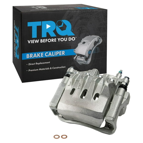 TRQ Front Left Brake Caliper w/Bracket Drivers Side Compatible with 1993-2005 Lexus GS300 1998-2000 GS400 2001-2005 GS430 2002-2010 SC430