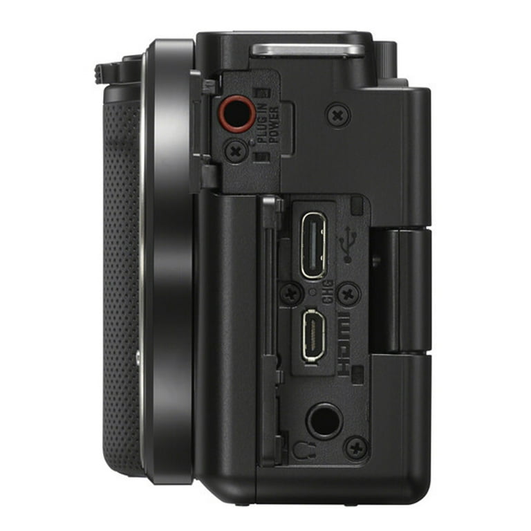 Sony ZV-E10 Camera Kit: 16-50mm Lens, 64GB, Case, Grip Pod Sony ZV-E10 Camera Kit: 16-50mm Lens, 64GB, Case, Grip Pod