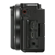 Sony ZV-E10 Mirrorless Camera with 16-50mm Lens + 64GB Memory + Case+ Steady Grip Pod + Filters + 2X Batteries + More (30pc Bundle) (International Version)