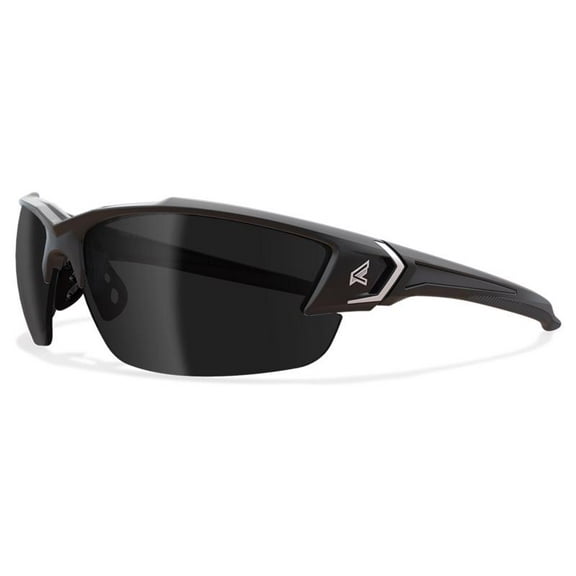 Edge Eyewear Safety Glasses, Smoke, Black TSDK216-G2