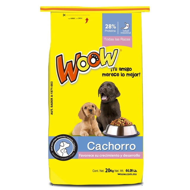 Alimento para perro Cachorro 20kg Woow Woow WC20