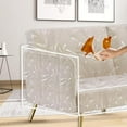 thumbnail image 5 of Clear Plastic Couch Cover Waterproof Thick Couch Covers Protector for Pets, Heavy Duty Vinyl Sofa Cover Against Cat Dog Clawing$$Home Decor, Kitchen, & Other, 5 of 6
