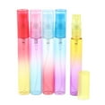 thumbnail image 1 of 5x Empty 4/8mL Refillable Fragrance Bottles Perfume Scent Vials w/ Caps for Traveling Dating Party - Multicolor, 10 cm, 1 of 7