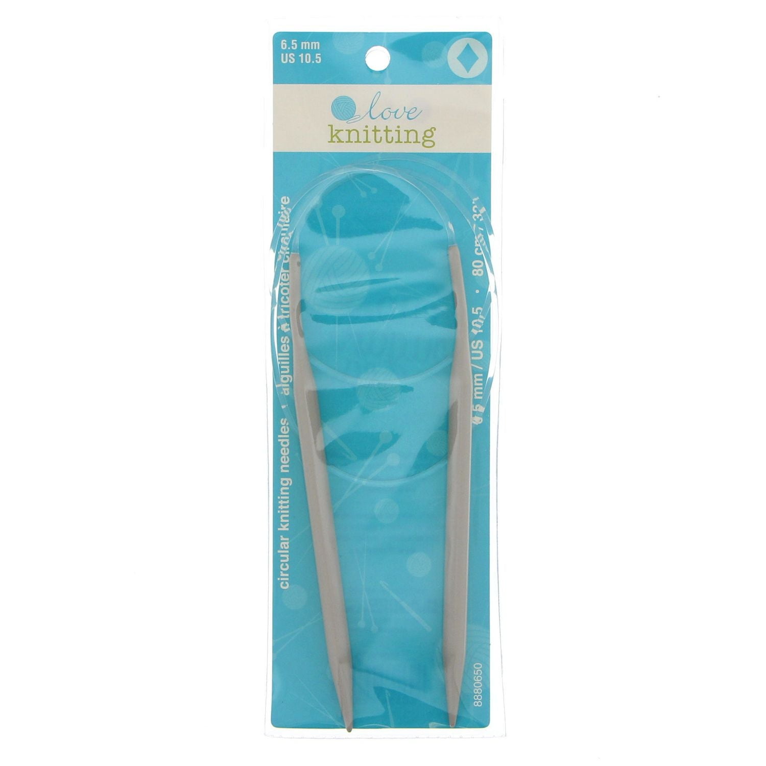 Love Knitting Circular Knitting Needles, 32″ (80 cm), Sizes 3.0–12.0 mm, Sizes 3.0 - 12.0 mm