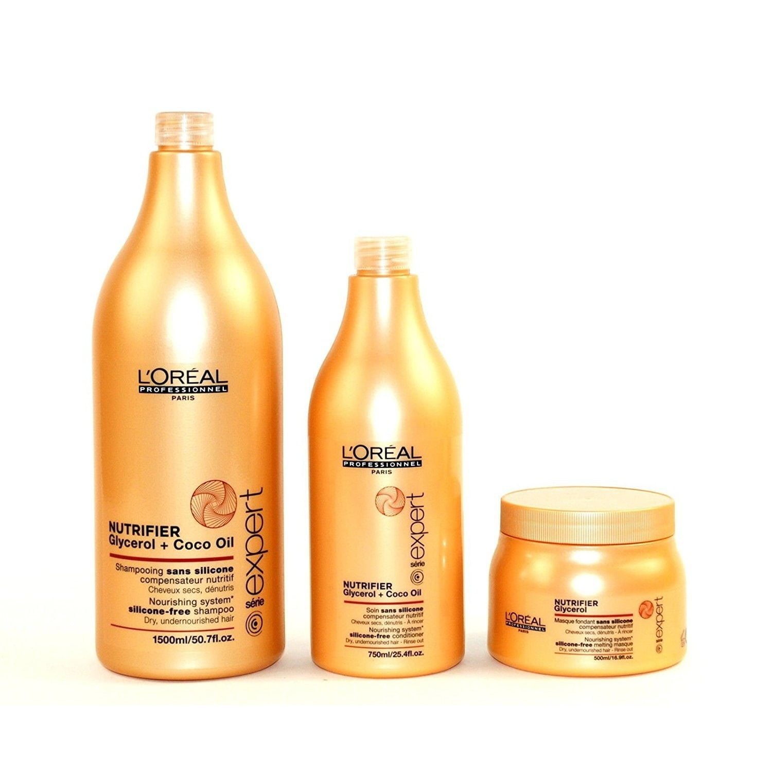 L'Oreal Nutrifier 3piece Shampoo, Conditioner and Masque
