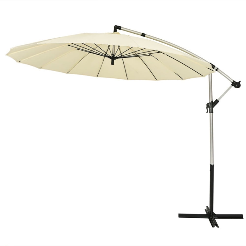 Aimee Lii 10 Feet Patio Umbrella Market Hanging Umbrella for Backyard Poolside Lawn Garden, Outdoor Umbrellas for Patio, Beige Aimee Lii 10 Feet Patio Umbrella Market Hanging Umbrella for Backyard Poolside Lawn Garden, Outdoor Umbrellas for Patio, Beige