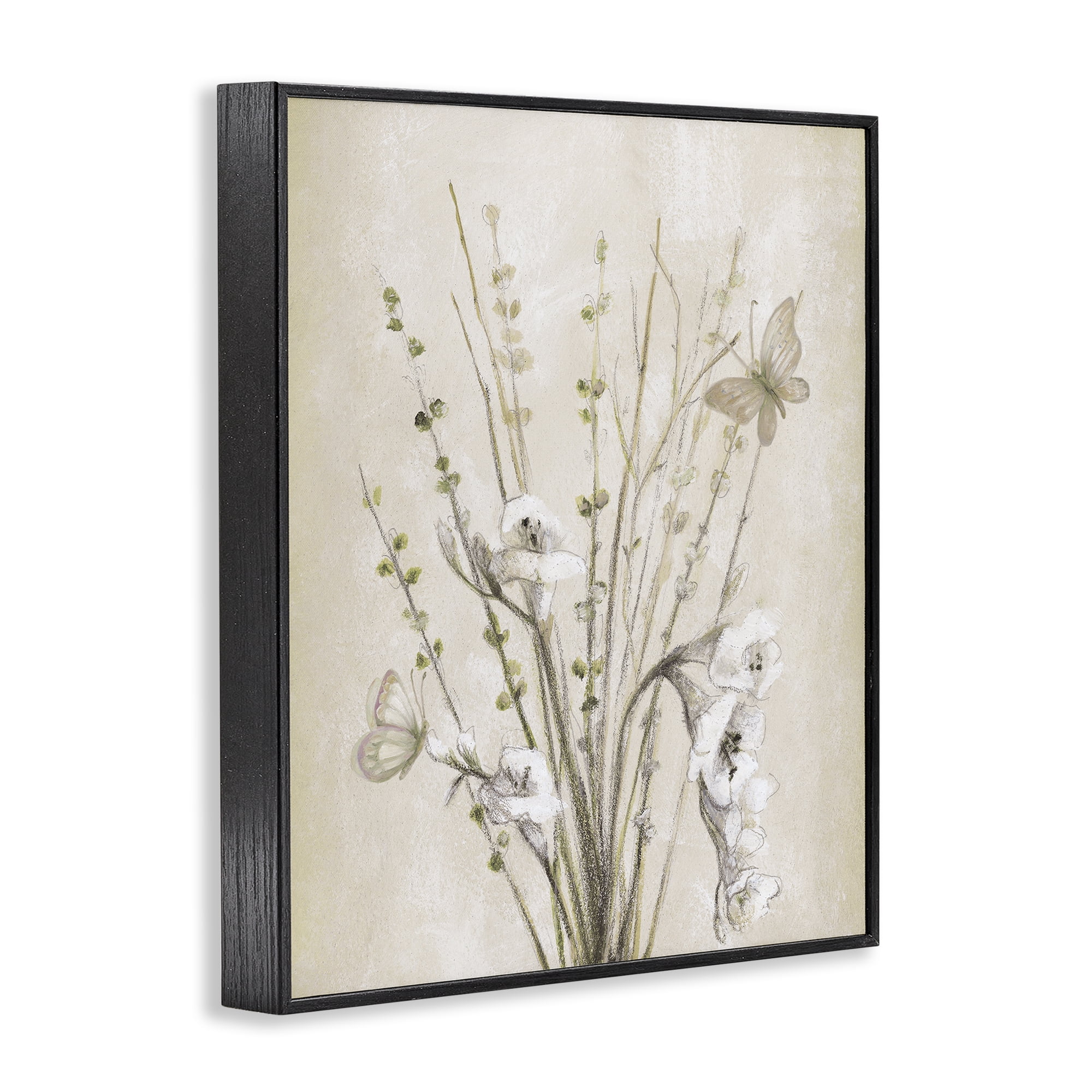 Stupell Industries Fresia & Date Branch Black Framed Giclee Art, design by Lanie Loreth