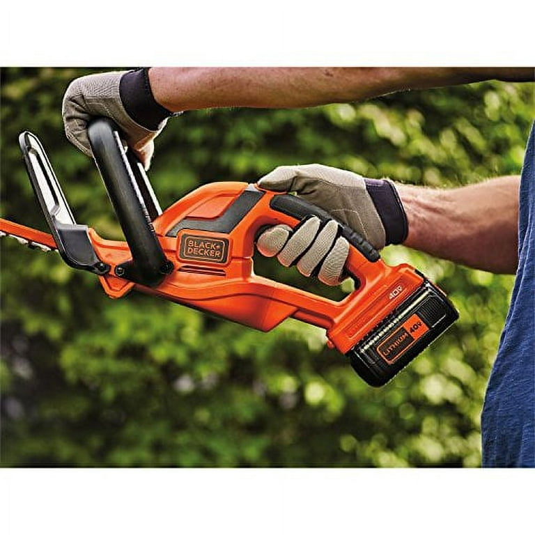 BLACK+DECKER 20V MAX* Cordless Hedge Trimmer, 22-Inch, Tool Only