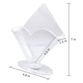 thumbnail image 2 of Servilletero de cóctel, paquete de 2, soporte para filtro de café, servilletero decorativo transparente para mesas y cocina, 2 of 5