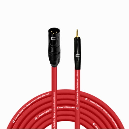 Coluber Cable Unbalanced XLR Male - 3.5mm TS Professional Microphone Cable