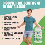 15 Day Cleanse, Advanced Gut Cleanse Detox Formula, Supports Gut Health