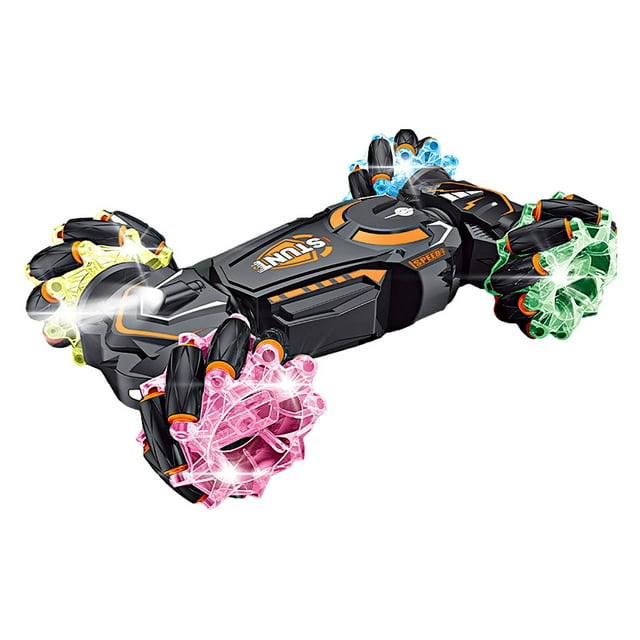 Coche teledirigido con control remoto de 2,4 GHz, con gestos, para acrobacias, derrapes y escalada, ideal para niños y niñas, regalos de cumpleaños y Navidad.