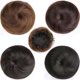 thumbnail image 3 of Peluca femenina con cabeza de bola, bobina, capullo de seda de alta temperatura, anillo de pelo perezoso, paquete de cabello corto y liso retro esponjoso, 3 of 4
