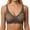 Coffee, variant on Full Figure Lace Underwire Bra for Push Up Support Comfort Everyday T Shirt Style with Side Wide Band and Full Coverage for Plus SizeWear