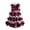 Wine Red, variant on OIUR DIY Crochet Christmas Tree Kit Small Xmas Tree Craft Kit with Bow And Faux Pearl Handmade Holiday Decoration for Beginners