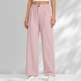 thumbnail image 2 of RTKFRFLM Uniform Pants for Girls Straight Leg School Trousers for Kids Ages 5-14 for School Uniform and Classroom Wear Back to School Clothes, 2 of 7