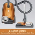 thumbnail image 5 of Kenmore 81214 200 Series Pet Friendly Lightweight Bagged Canister Vacuum with HEPA, 2 Motor System, and 3 Cleaning Tools-Orange, 5 of 8