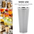 thumbnail image 2 of NANMELX 304 Stainless Steel Cold Brew Coffee Filter for Wide Mouth Jar Efficient Coffee Strainer Office Coffee Accessories, 2 of 12