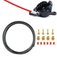 thumbnail image 3 of 5m Hydraulic Brake Hose Cable for Disc Brake for Mountain Bike Connector Replace Brass, 3 of 8