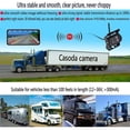 thumbnail image 5 of WIFI HD Wireless Truck Backup Camera, 12V-24V, 170° Wide Angle, 50m Range, Night Vision, Waterproof IP67, 5 of 5