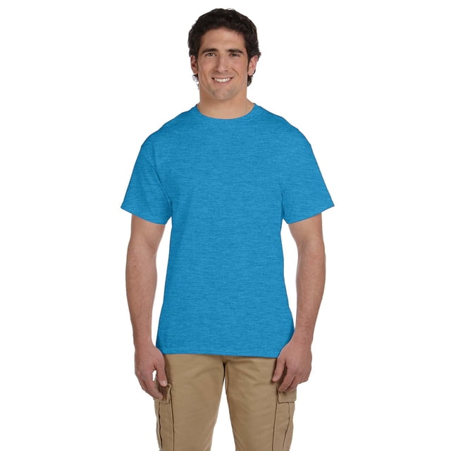 Camiseta adulto HD Cotton™ TURQUESA HTHR 4XL Fruit of the Loom 3931