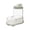 White, variant on Hamster Food Bowl Small Pet Feeder Non-Spill Plastic Feeding for Dwarf Syrian Hamster Gerbil Mouse Hedgehog