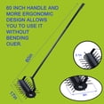 thumbnail image 2 of LiviNest Manual Lawn Aerator for Home Yards: 58-Inch No-Bend Handle - Adjustable Weight for 2-Inch Deep Aeration - Heavy-Duty Iron Construction for Residential Lawns & Gardens, 2 of 6