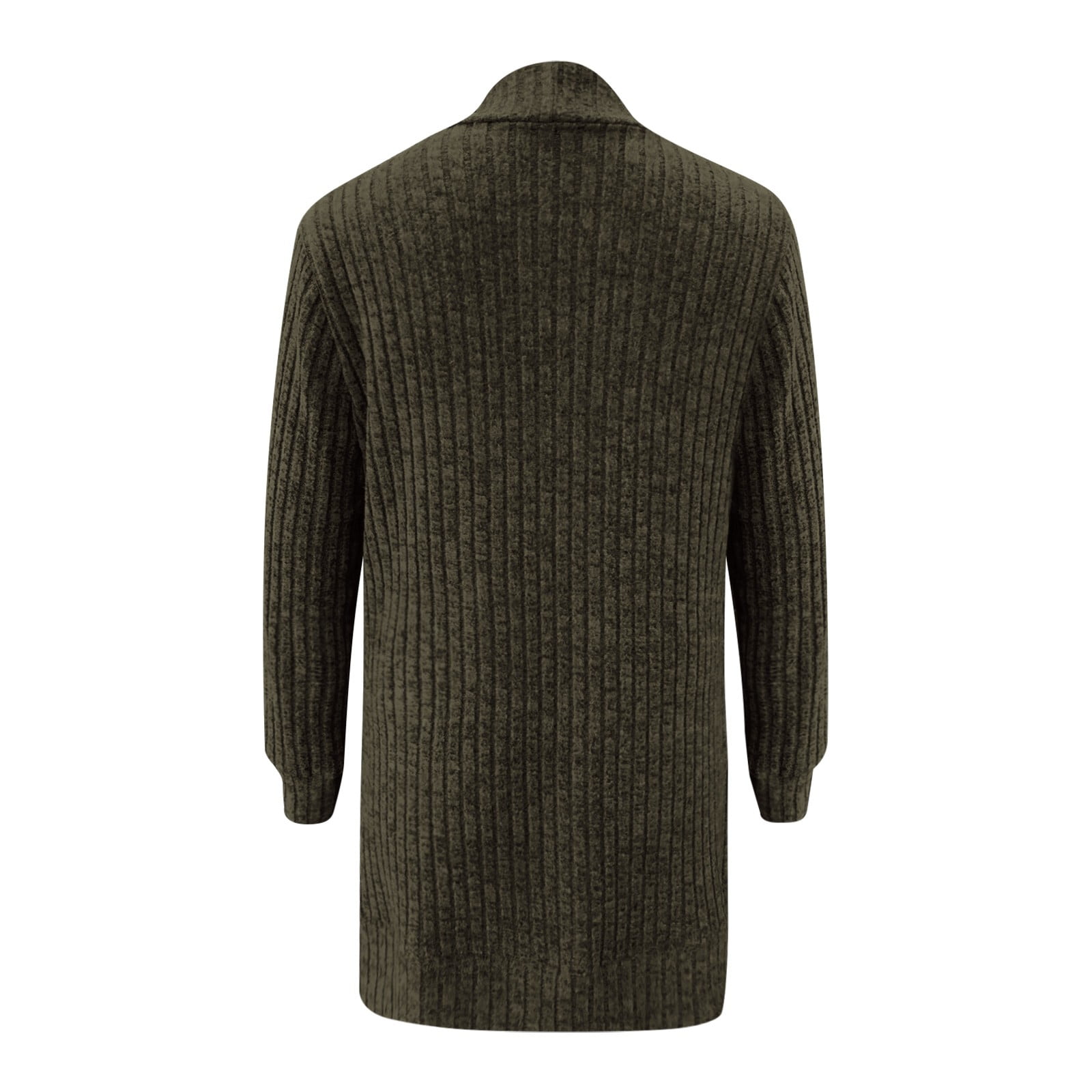 Open Front Ribbed Knit Cardigan Sweaters for Women Casual