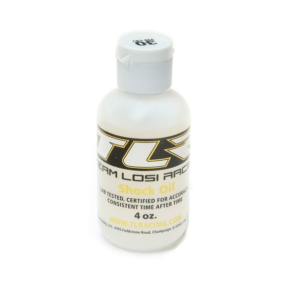 Team Losi Racing SILICONE SHOCK OIL 30WT 338CST 4OZ TLR74023 Electric Car/Truck Option Parts