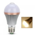 thumbnail image 2 of Luz De Sensor 7W E27, Bombilla De Sensor De Cuerpo, Escalera De Alto Brillo Para El Hogar Fyydes Blanco, 2 of 8
