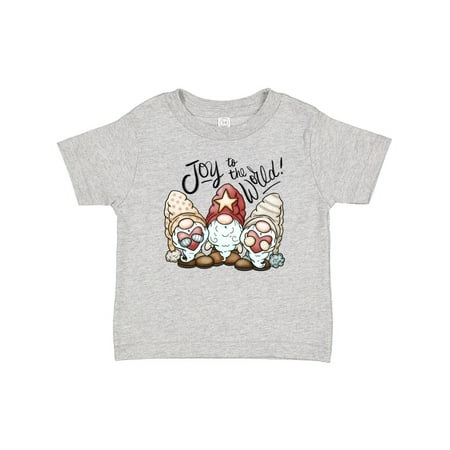 

Inktastic Joy to the World Christmas Gnomes Gift Baby Boy or Baby Girl T-Shirt