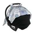 thumbnail image 7 of Car Seat Cover Baby - Retro ice blue snowflakes Breathable Infant Car Seat Cover for Baby Carseat, Lightweight Comfort Baby Essentials Must Haves Newborn Stuff for Girl Boy, 7 of 7