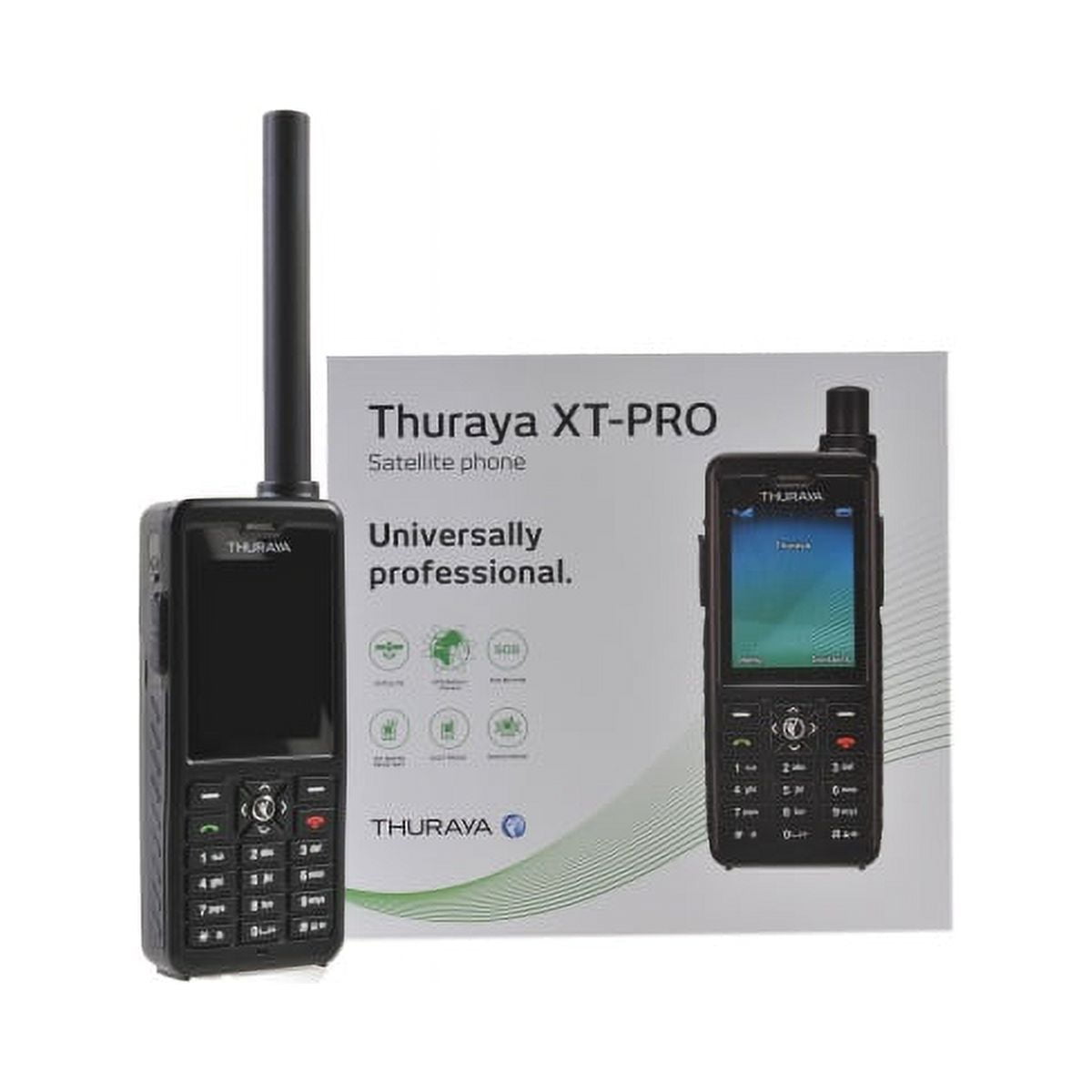Thuraya XT-PRO Satellite Phone | Rugged Design | Long Battery Life | GPS | Dual-SIM | Waterproof | High Call Quality