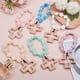 thumbnail image 4 of 6 Rosarios de silicona con cuentas florales de silicona para bautizos, regalos para fiestas de bautizo, pulseras de rosario con cuentas de rosa (6 colores), 4 of 5