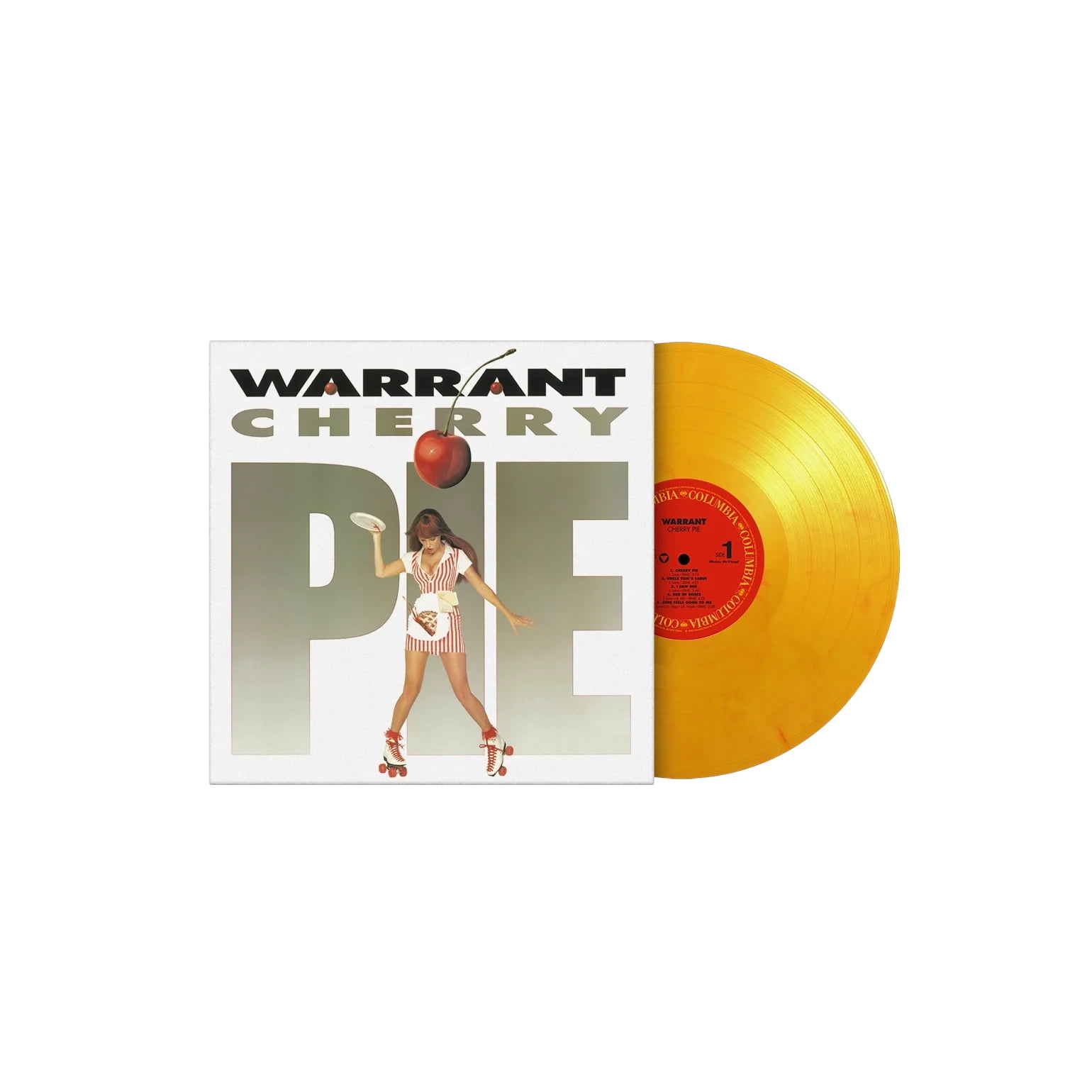 Warrant - Cherry Pie - Limited 180-Gram Yellow Marble Colored Vinyl - Music & Performance