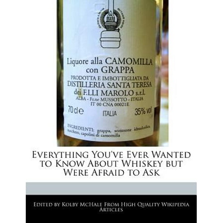 Escarchado sentido educar Everything You've Ever Wanted to Know about Whiskey But Were Afraid to Ask - Walmart.com Escarchado sentido educar Everything You've Ever Wanted to Know about Whiskey But Were Afraid to Ask - Walmart.com