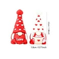 thumbnail image 3 of Beautynvta 10 Pcs Valentine's Day Mini Gnome Figures, PVC Tiny Gnome Figurines for Gifts, Small Gnomes to Hide and Seek for Valentine Wedding Party Gift, 3 of 5