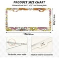 thumbnail image 3 of GZHJMY Colorful Flowers Car License Plate Frame, 2 Pack Aluminum License Plate Holder with Screws for Men Women License Plate Cover-Round Hole Decorative, 3 of 7