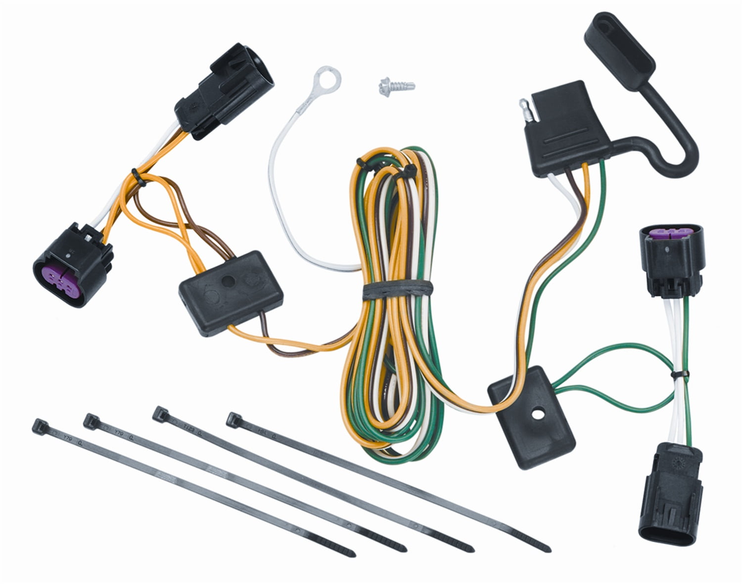 Trailer Hitch Wiring 09-12 Chevy Traverse 08-12 Malibu 08-12 Buick Enclave - Walmart.com