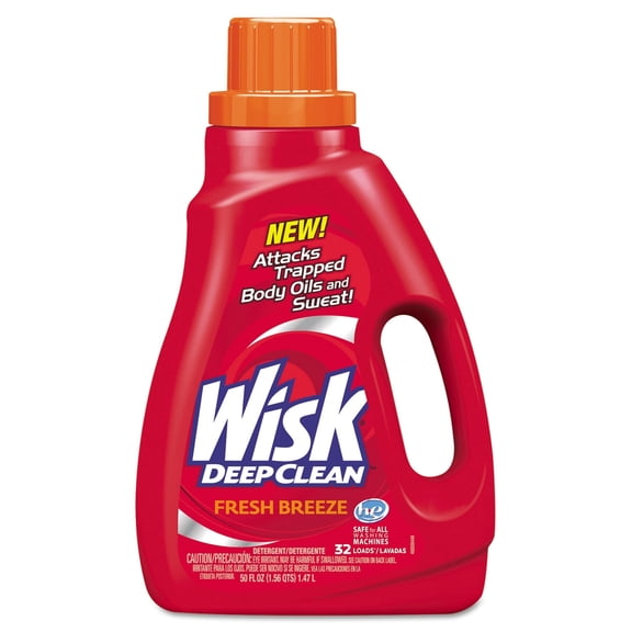 Deep Clean Laundry Detergent, Fresh Breeze, Liquid, 50 oz, Bottle