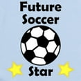 thumbnail image 2 of CafePress - Future Soccer Star Body Suit - Baby Light Bodysuit, Size Newborn - 24 Months, 2 of 4