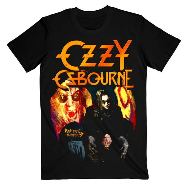 Ozzy Osbourne - Camiseta SD 9 de Algodón para Adultos Unisex (Negro)
