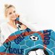 thumbnail image 4 of LHSHID Tennis Blanket Tennis Gifts Blanket for Men Women Adults Tennis Lover Soft Flannel Cozy Tennis Player Blanket for All Season Sport Lover Blanket for Bed Sofa Camping Couch 40x50in, 4 of 6