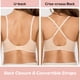 thumbnail image 4 of Sostén DOBREVA inalámbrico push-up con relleno talla 36B beige, 4 of 6
