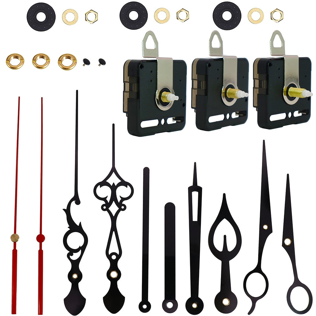 Quartz Clock Movement,Clock Mechanisms Battery Powered,Wall Clock Mechanism Parts Motor