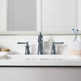 thumbnail image 3 of Hansgrohe 04774 Joleena 1.2 GPM Widespread Deck Mounted Bathroom Faucet - Nickel, 3 of 7