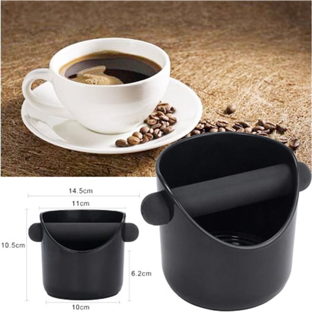 Coffee Knock Box Coffee Grounds Knock Box Robusto Durable Coffee Grind Knock Out Box Para Cafetería Restaurante Moyic HA034897-00