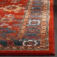 thumbnail image 3 of SAFAVIEH Vintage Hamadan Pema Traditional Area Rug, Orange/Blue, 9' x 12', 3 of 7